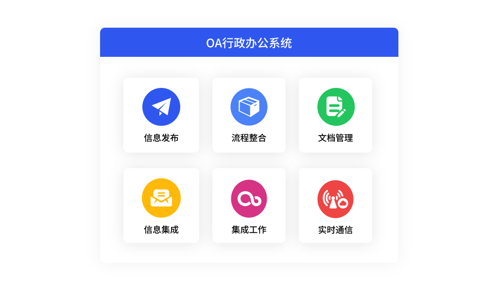 OA办公模块化，办公效率提升