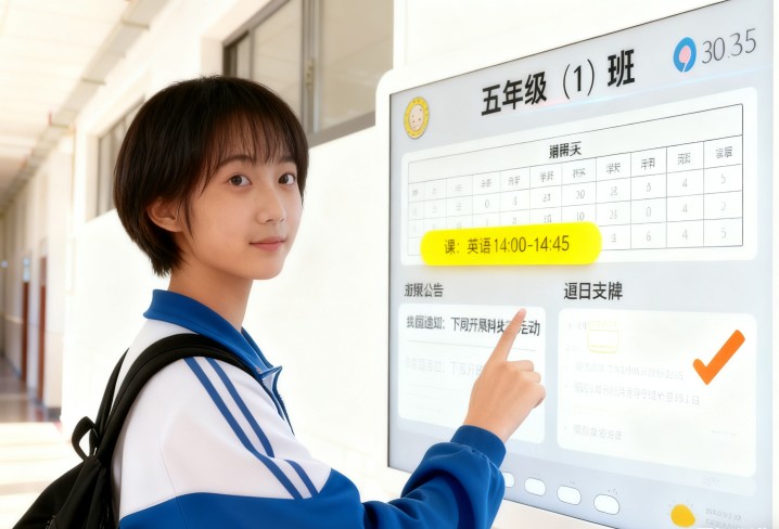 班级信息实时展示