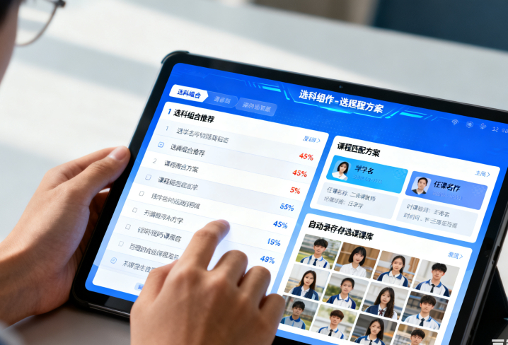 智能选科排课