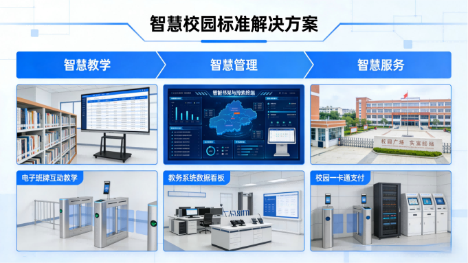 智慧校园标准解决方案：一站式数字化转型方案