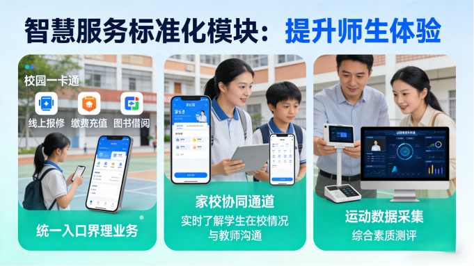智慧校园标准解决方案(图4) 智慧校园标准解决方案:一站式数字化转型方案(图3)