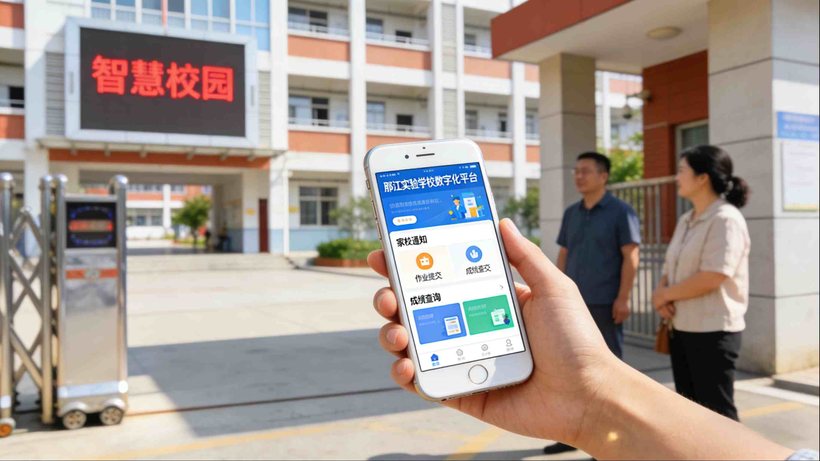 江苏省邗江实验学校数字化平台建设全学段智慧管理(图2) 江苏省邗江实验学校数字化平台建设全学段智慧管理(图2)