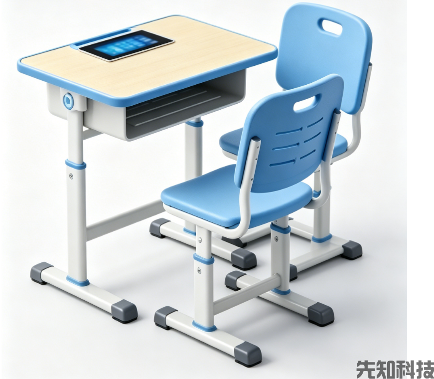 智能课桌椅(图1) 智能课桌椅(图1)