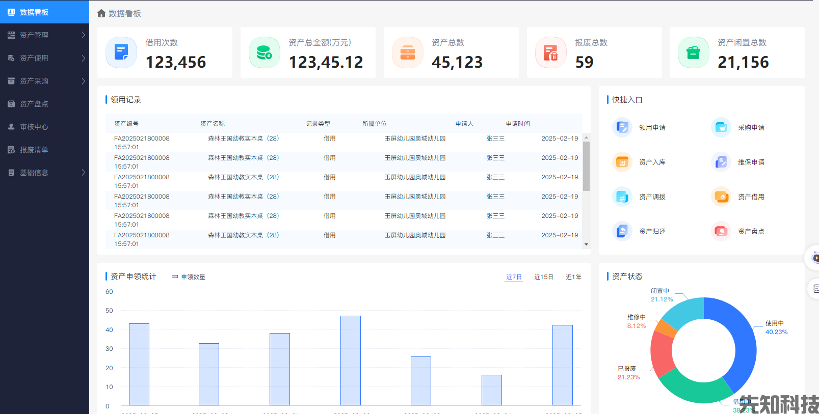 校园资产管理系统