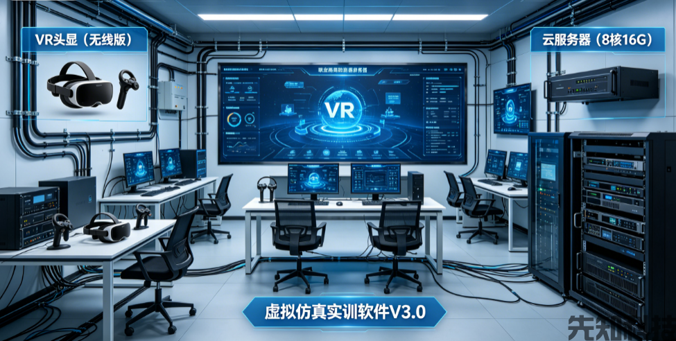 职业院校 VR 实训室建设整体解决方案(图1) 职业院校 VR 实训室建设整体解决方案(图1)