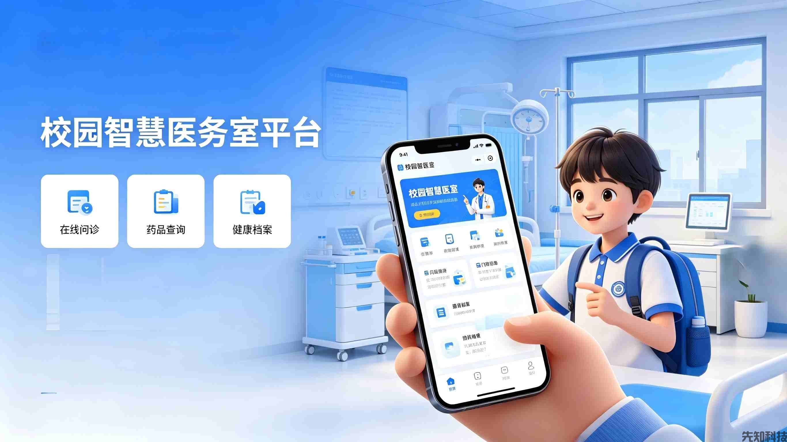 校园智慧医务室平台(图3) 校园智慧医务室平台(图3)
