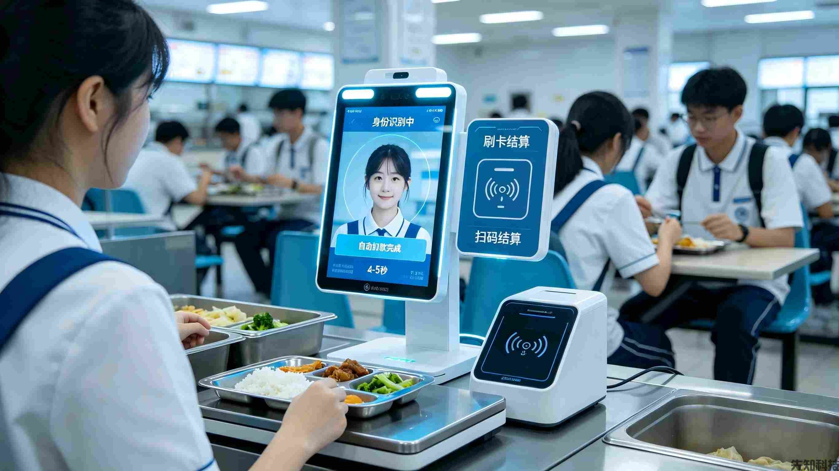 校园刷脸就餐系统：学校智慧食堂无感结算管理解决方案