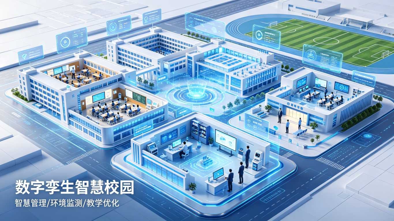 数字孪生智慧校园(图1) 数字孪生智慧校园(图1)