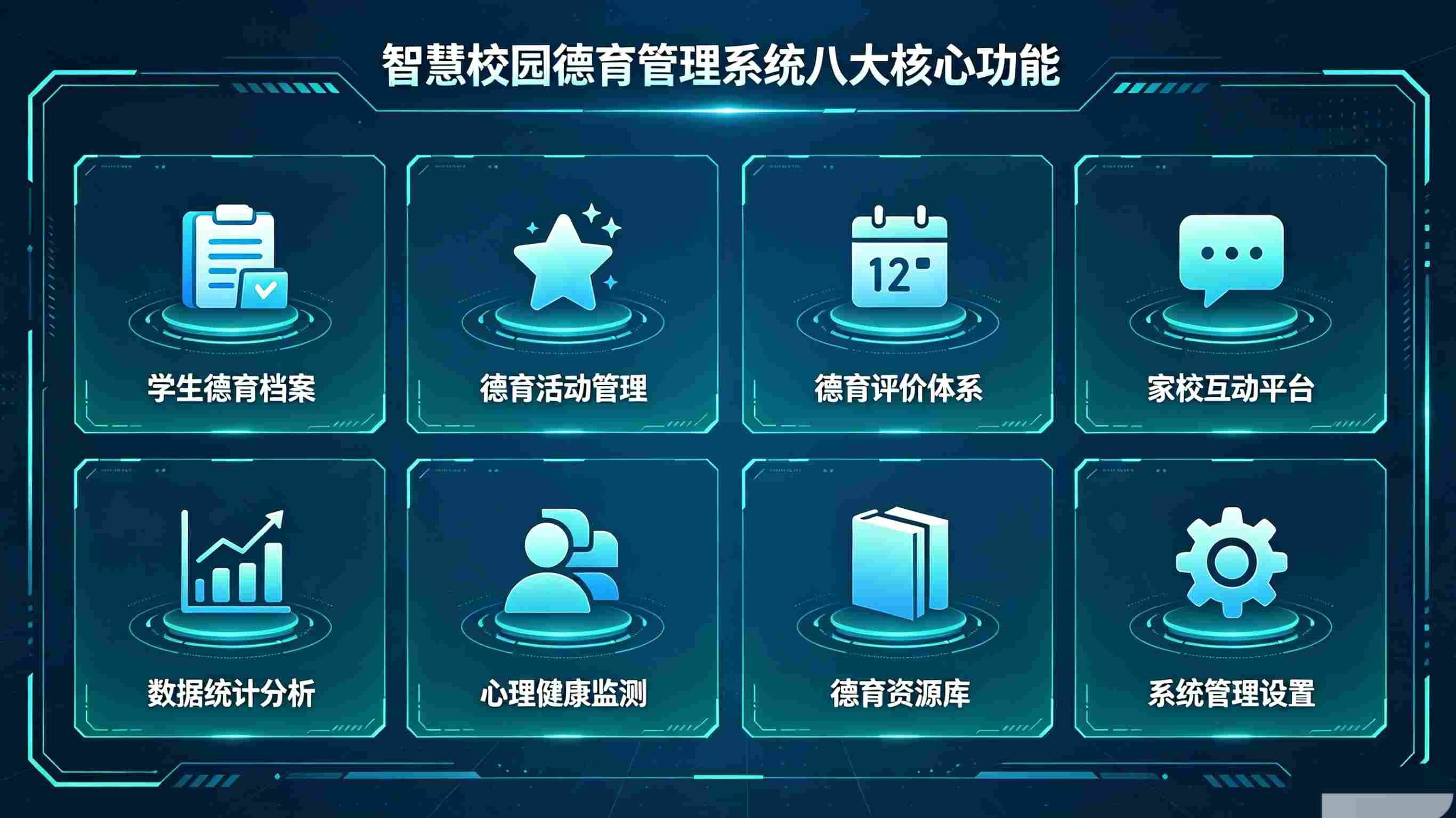 智慧校园德育管理系统|中小学中职五育并举综合素质评价平台(图2) 德育管理系统:中小学中职五育并举综合素质评价平台(图2)