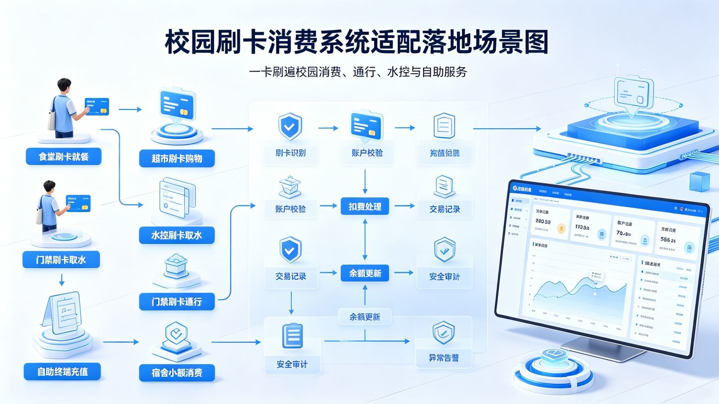 刷卡消费系统:校园一卡通管理平台(图3) 刷卡消费系统:校园一卡通管理平台(图3)