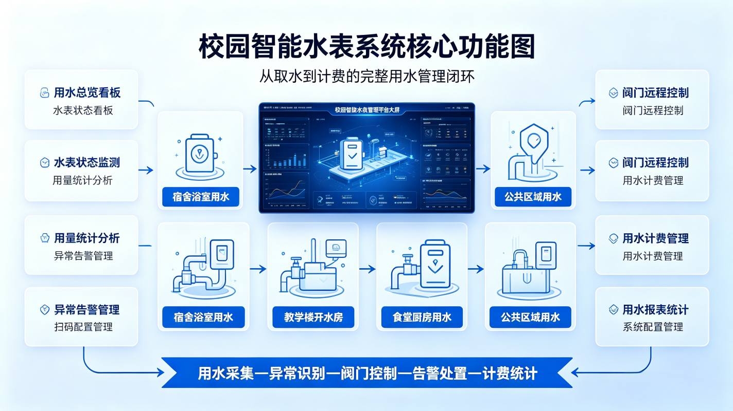 校园智能水表系统解决方案(图3) 校园智能水表系统解决方案(图3)
