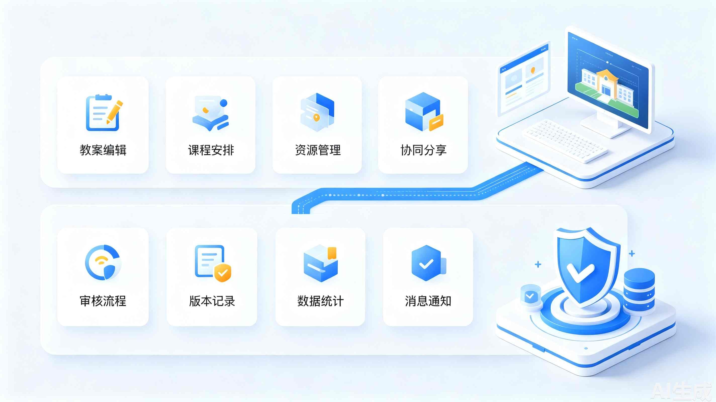 教案管理系统:教案线上备课、资源沉淀、教学教研平台(图3) 教案管理系统:教案线上备课、资源沉淀、教学教研平台(图3)