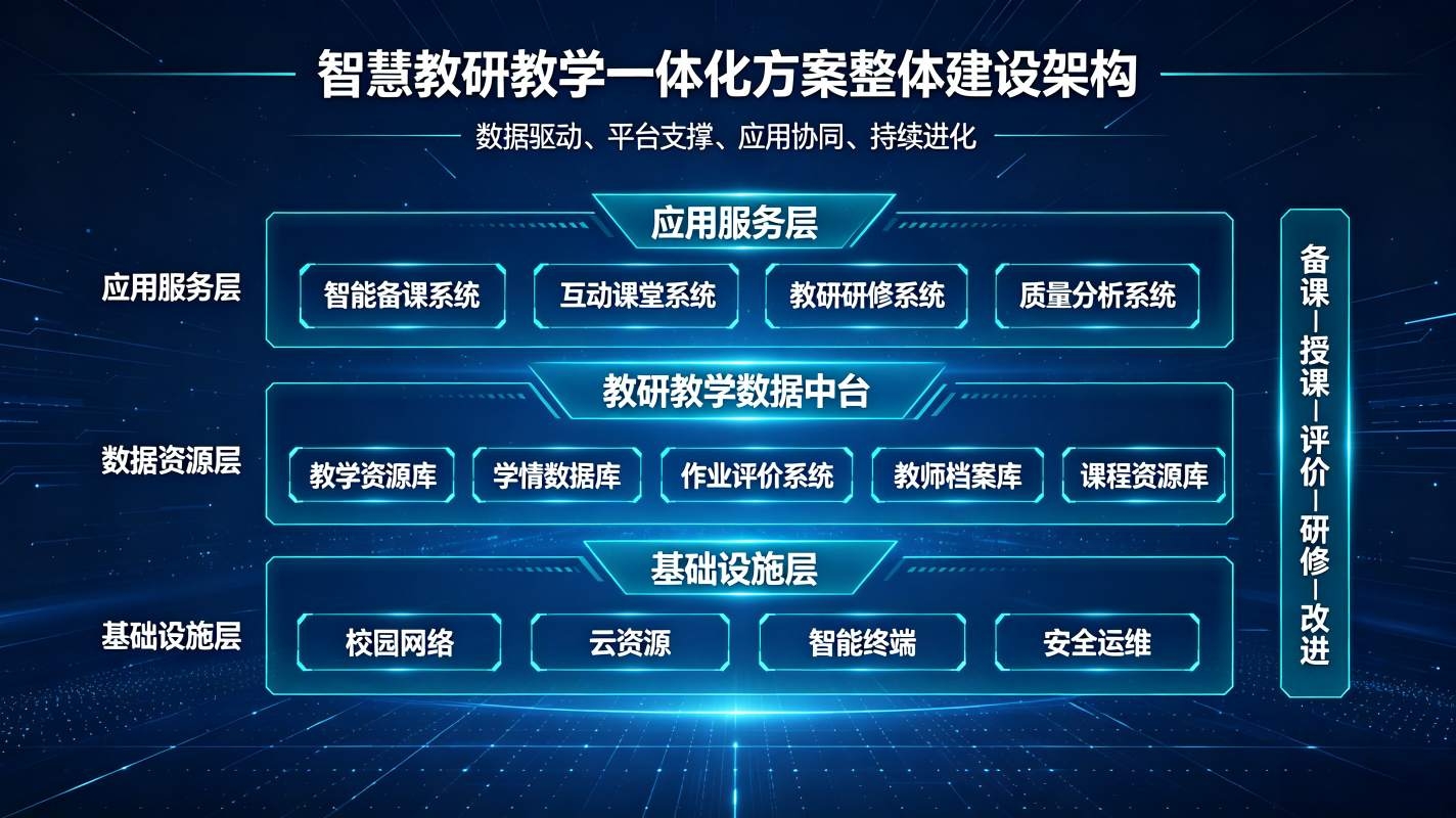 智慧教研教学一体化方案:研训教融合数字化解决方案(图2) 智慧教研教学一体化方案:研训教融合数字化解决方案(图2)
