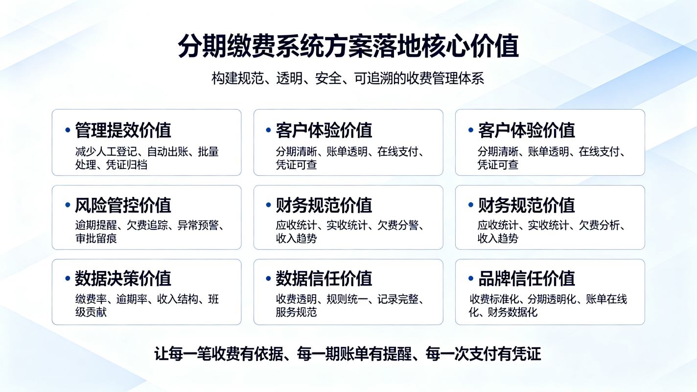 分期缴费系统：分段自动对账、财务合规风控平台(图3)