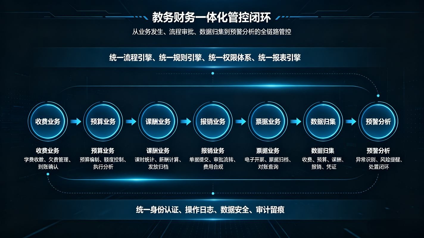 教务财务管控方案:数据溯源·风险闭环一体化解决方案(图3) 教务财务管控方案:数据溯源,风险闭环一体化解决方案(图3)
