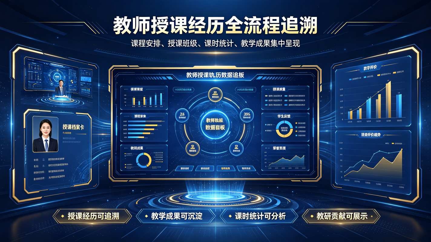 教师档案管理系统:考核成长·人事风控全流程解决方案(图4) 教师档案管理系统:考核成长,人事风控全流程解决方案(图4)