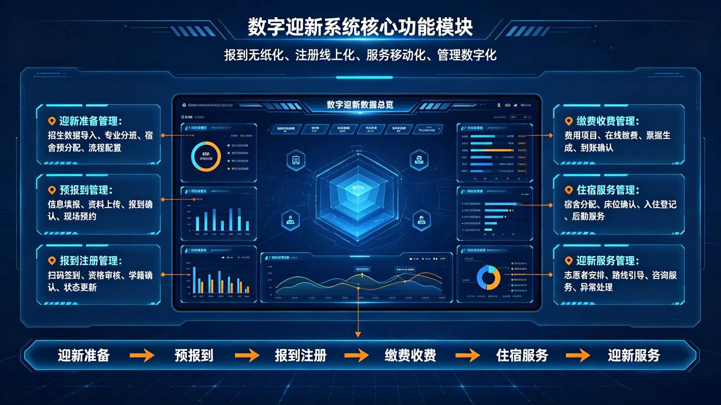 数字迎新系统：财务缴费，新生一站式入校解决方案(图3)