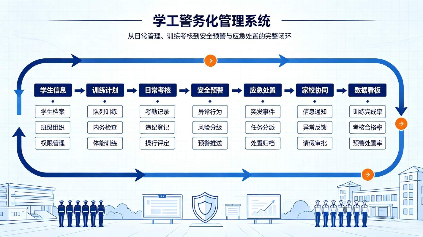 学工警务化管理系统：思政学工数字化解决方案
