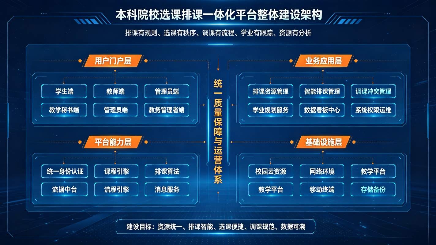 本科院校选课排课一体化平台:本科教学质量数字化解决方(图2) 本科院校选课排课一体化平台:本科教学质量数字化解决方(图2)