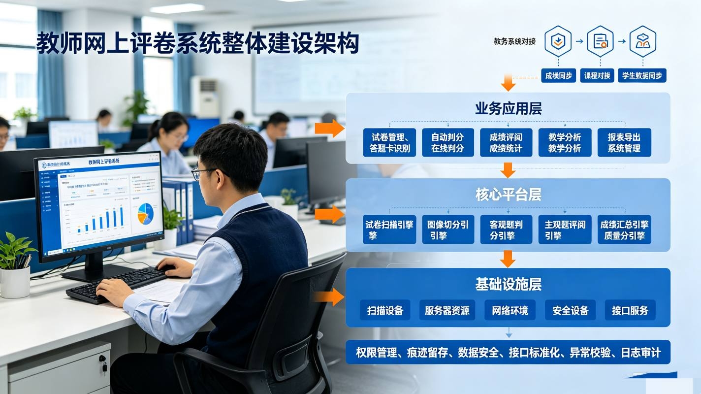教师网上评卷系统:教学学情分析数字化解决方案(图2) 教师网上评卷系统:教学学情分析数字化解决方案(图2)