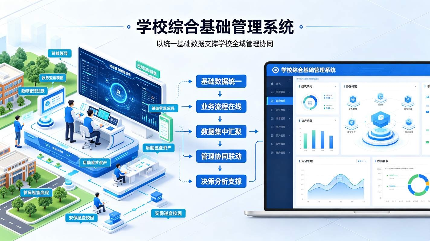 学校综合基础管理系统：校园学生体测与班级通知数字化管理平台