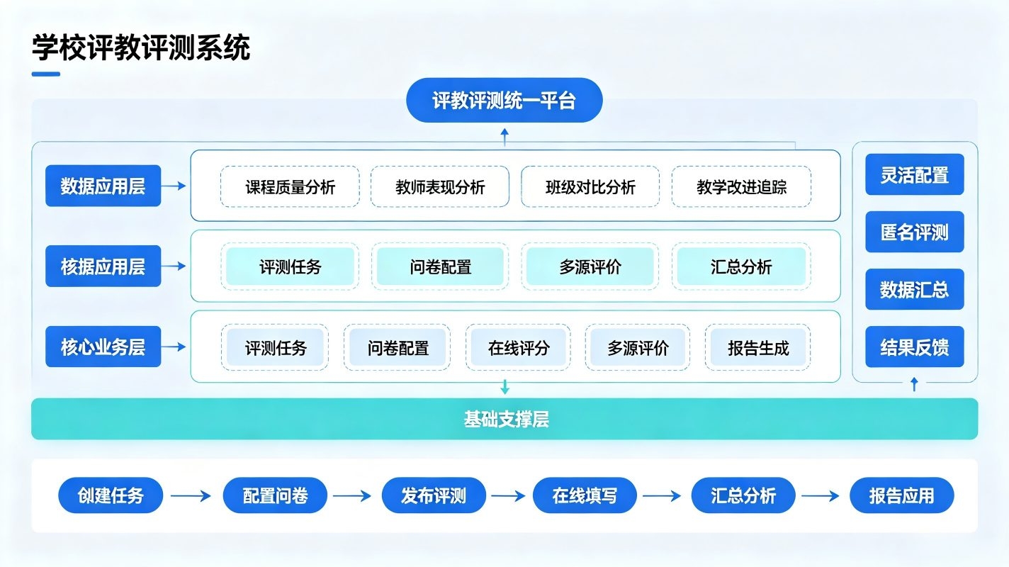 评教评测系统：班主任评教，教职工互评与智能成绩报表平台(图2)