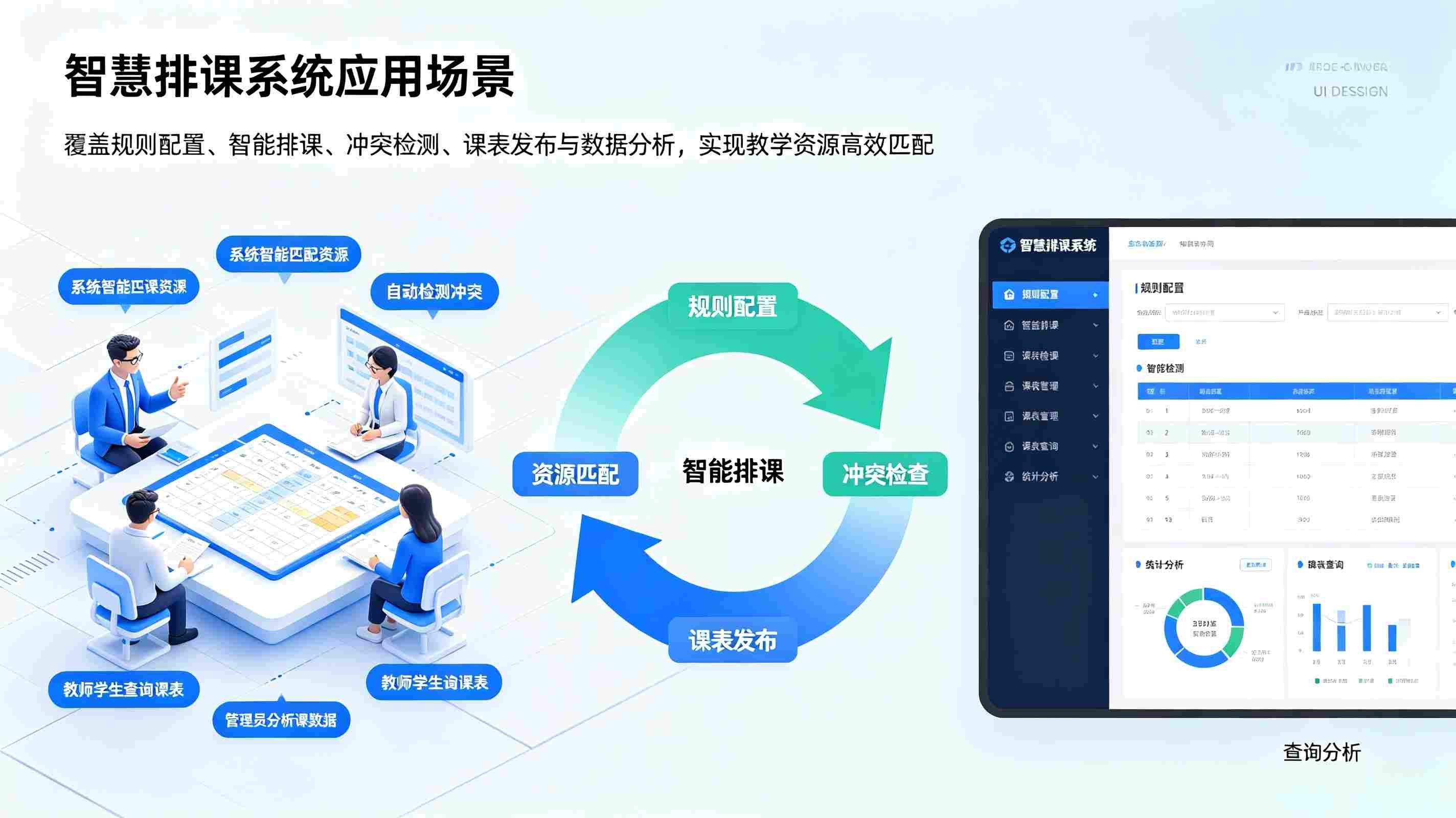 智慧排课系统:校园智能排课,调停课与节假日课务调整管理平台(图3) 智慧排课系统:校园智能排课,调停课与节假日课务调整管理平台(图3)