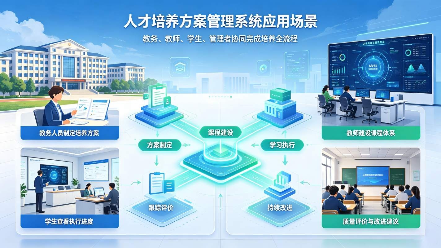 人才培养方案管理系统：专业培养方案编制审核与证书标准化管理平台(图3)
