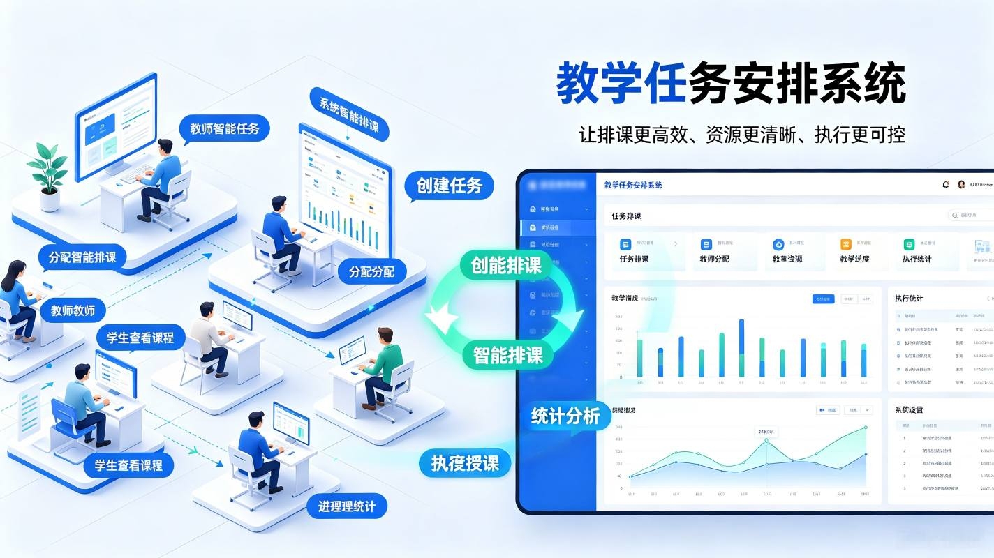 教学任务安排系统:全校教学计划与课表智能排布管理平台(图3) 教学任务安排系统:全校教学计划与课表智能排布管理平台(图3)