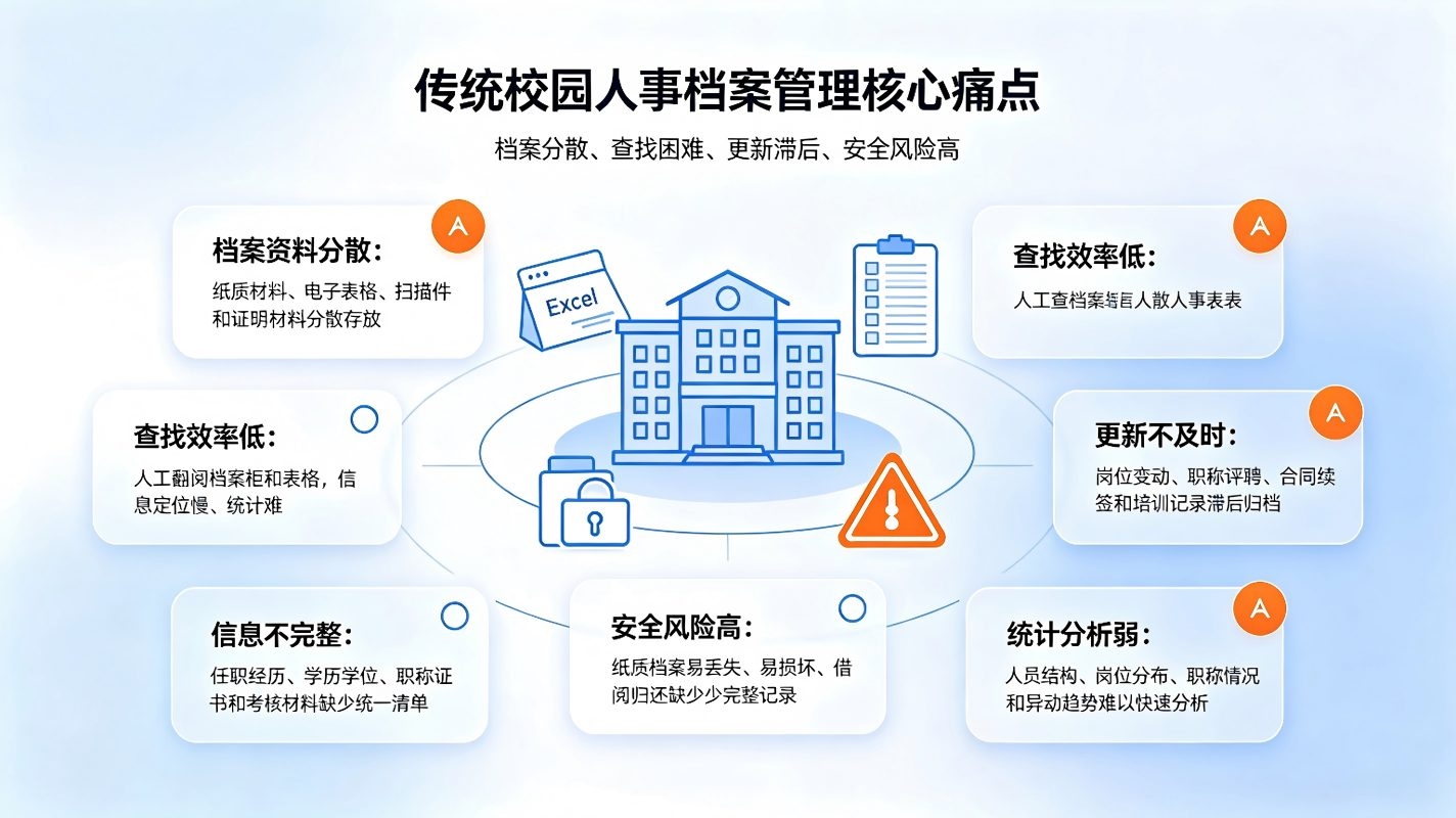 校园人事信息管理系统:教职工合同证照履历家庭信息一体化管理方案(图2) 人事信息管理系统:教职工合同证照履历家庭信息一体化管理方案(图2)