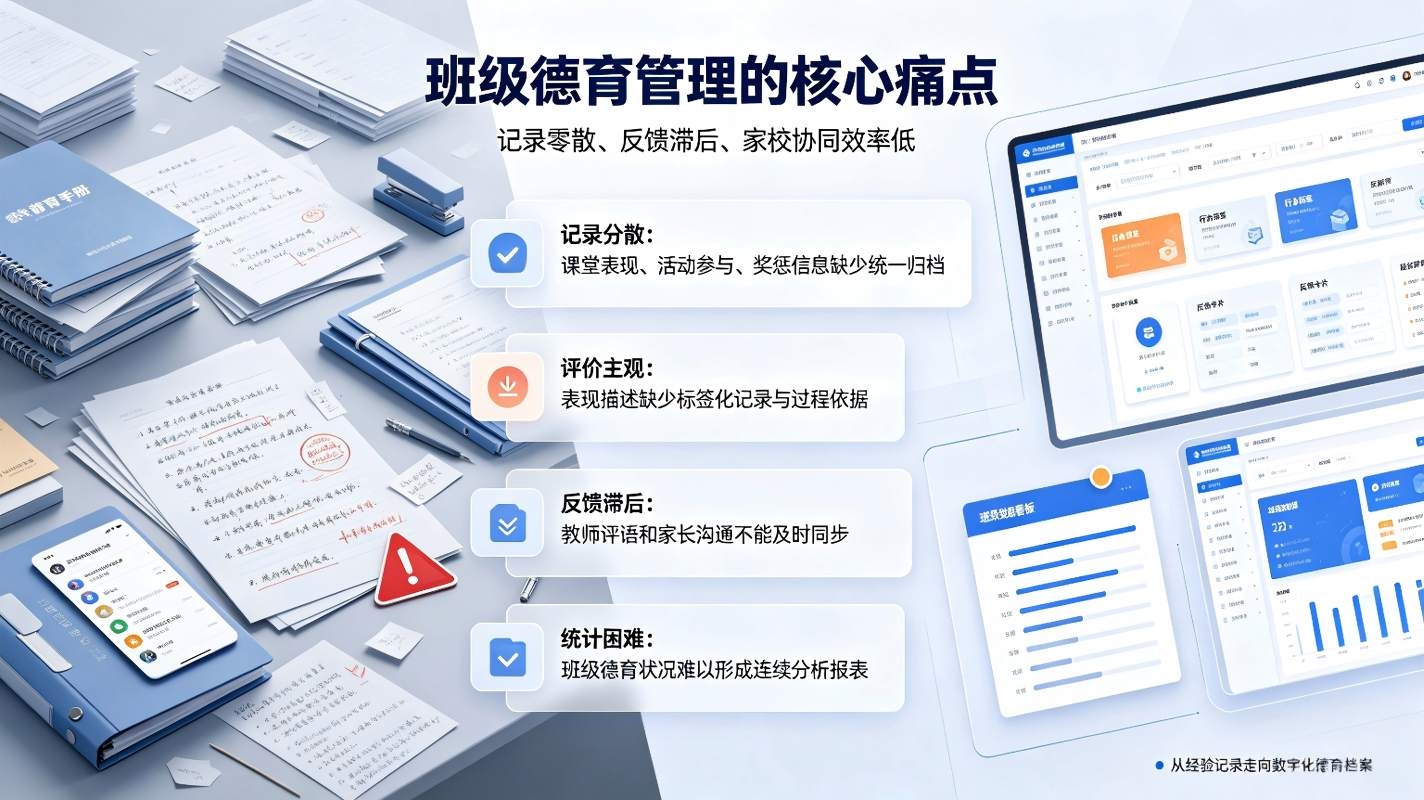 班级德育系统：校园班级量化考核与德育排名数字化管理方案(图2)