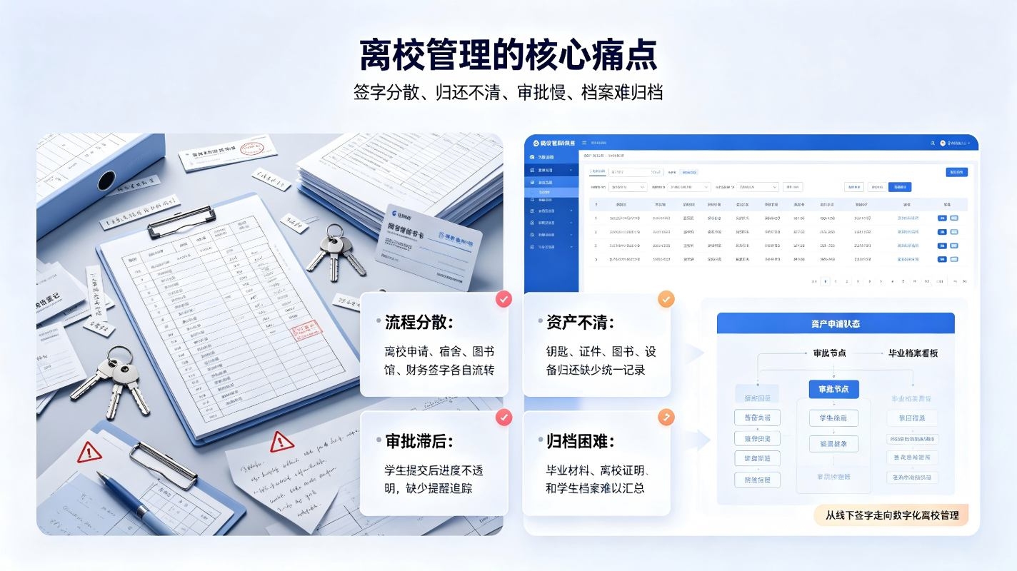 离校管理系统:智慧校园毕业生离校流程数字化管理解决方案(图2) 离校管理系统:智慧校园毕业生离校流程数字化管理解决方案(图2)