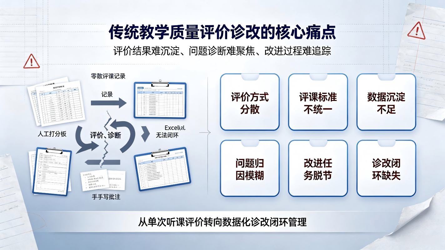教学评价诊改系统:智慧校园教学质量评价诊断改进闭环管理解决方案(图2) 教学评价诊改系统:智慧校园教学质量评价诊断改进闭环管理解决方案(图2)