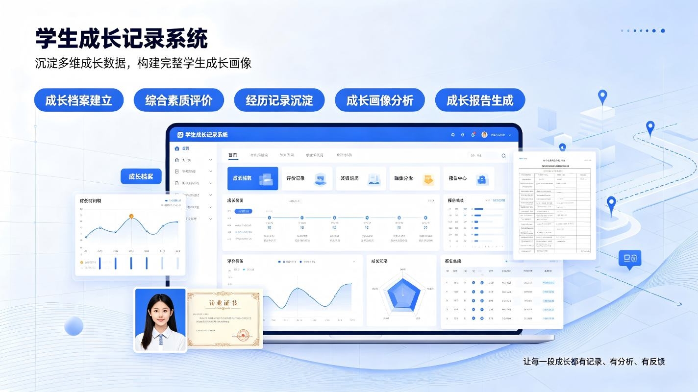 学生成长记录系统：素质成长档案数字化管理解决方案