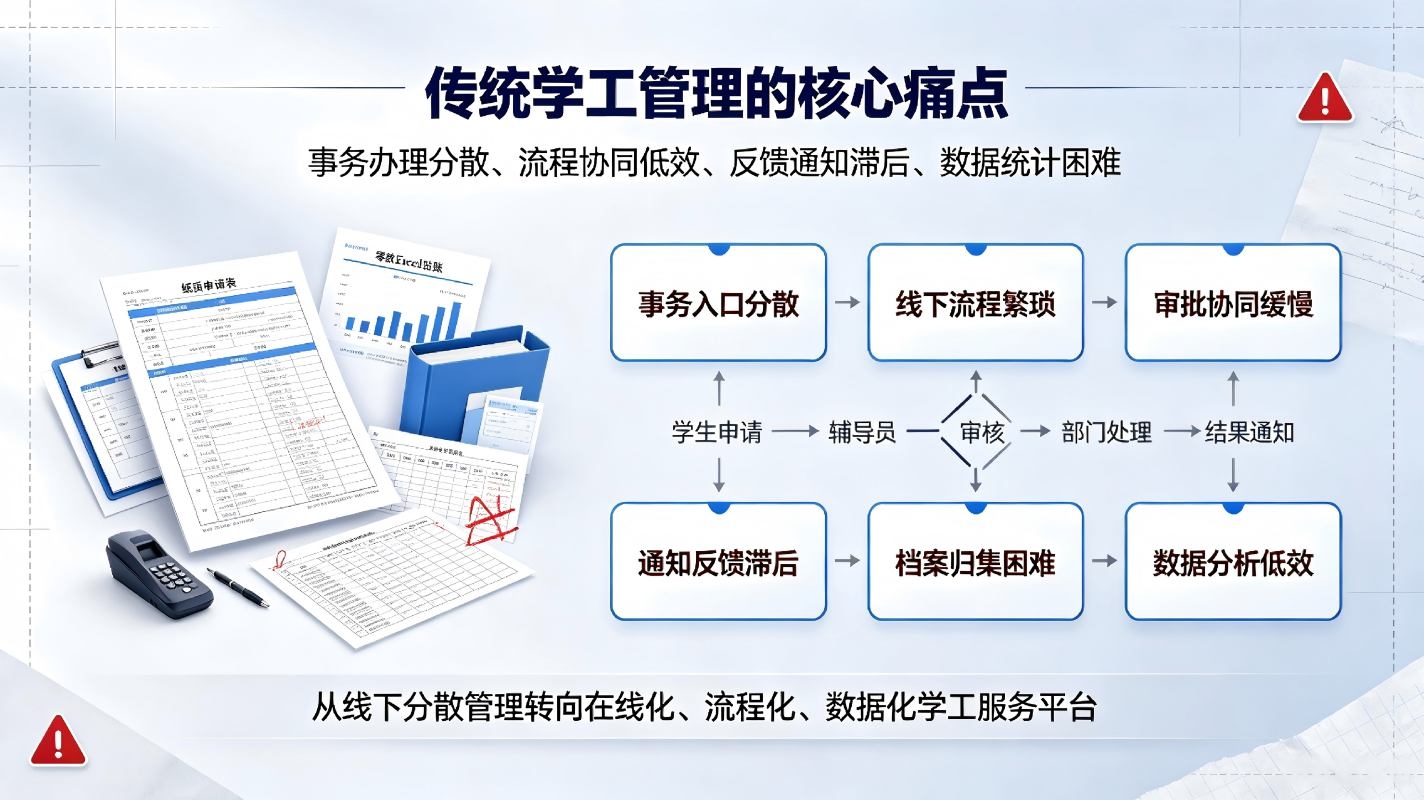智慧学工系统：学生工作全流程数字化协同管理解决方案(图2)