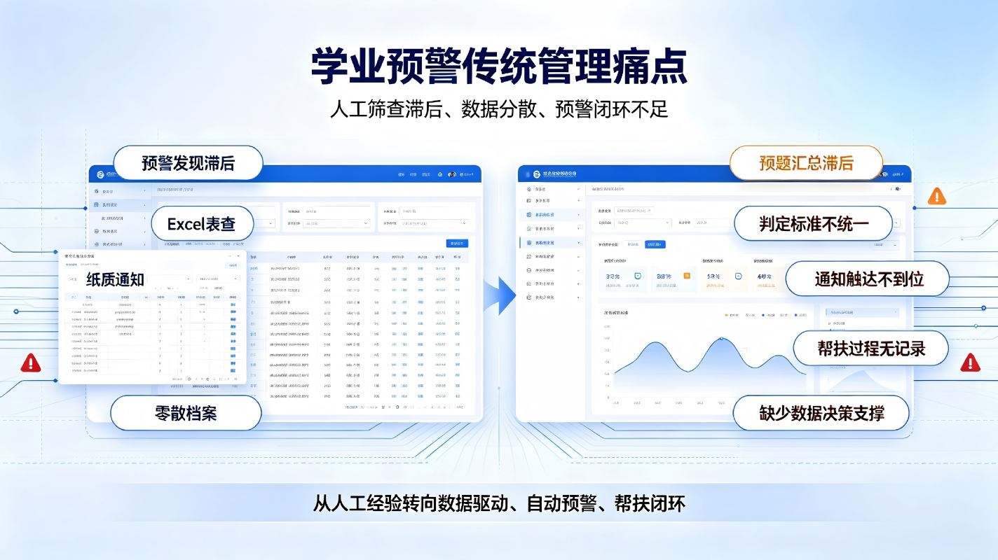 学业预警管理系统:学生学业风险智能预警与精准帮扶解决方案(图2) 学业预警管理系统:学生学业风险智能预警与精准帮扶解决方案(图2)