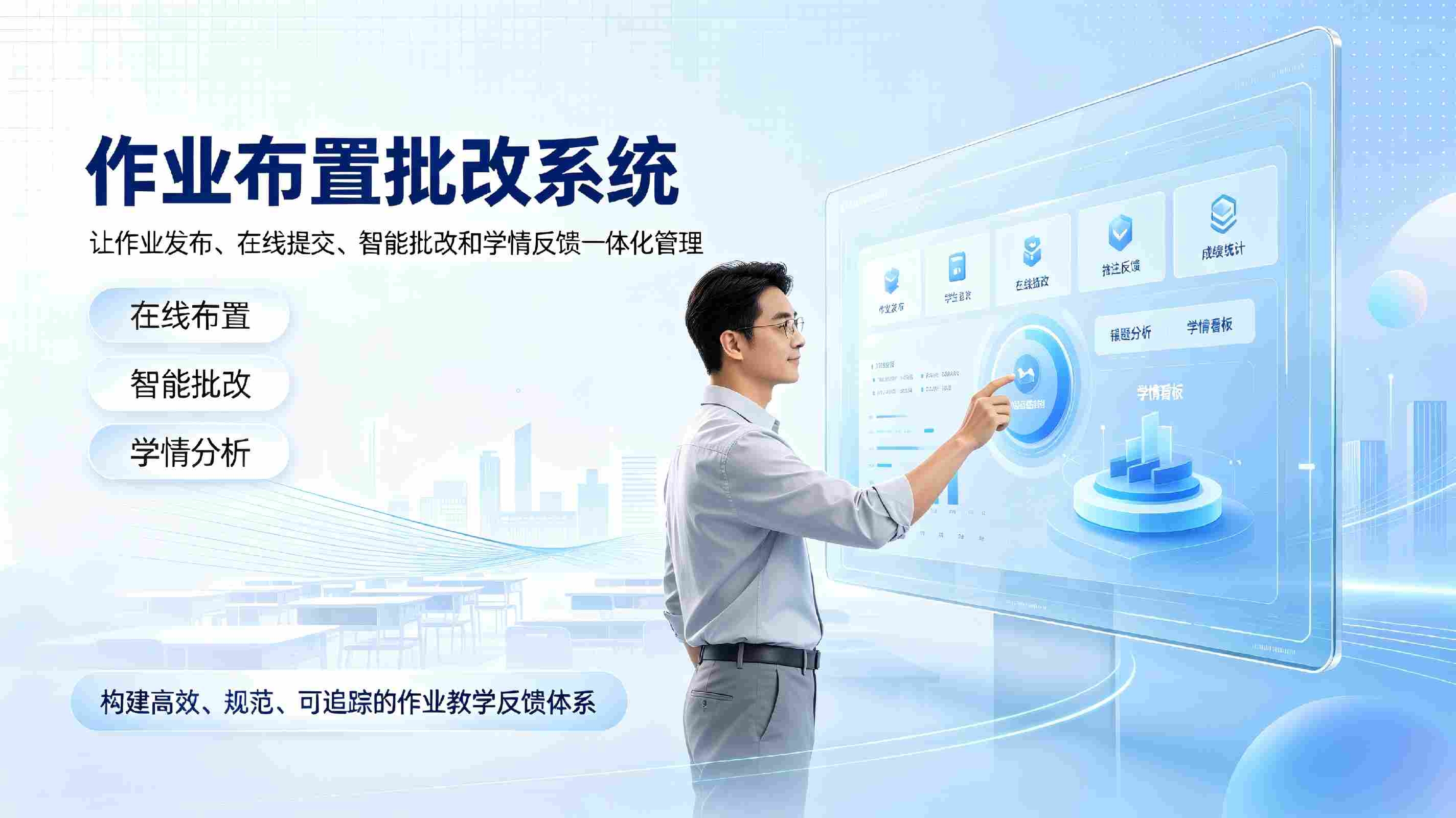 作业布置批改系统：在线作业布置智能批改与学情分析解决方案