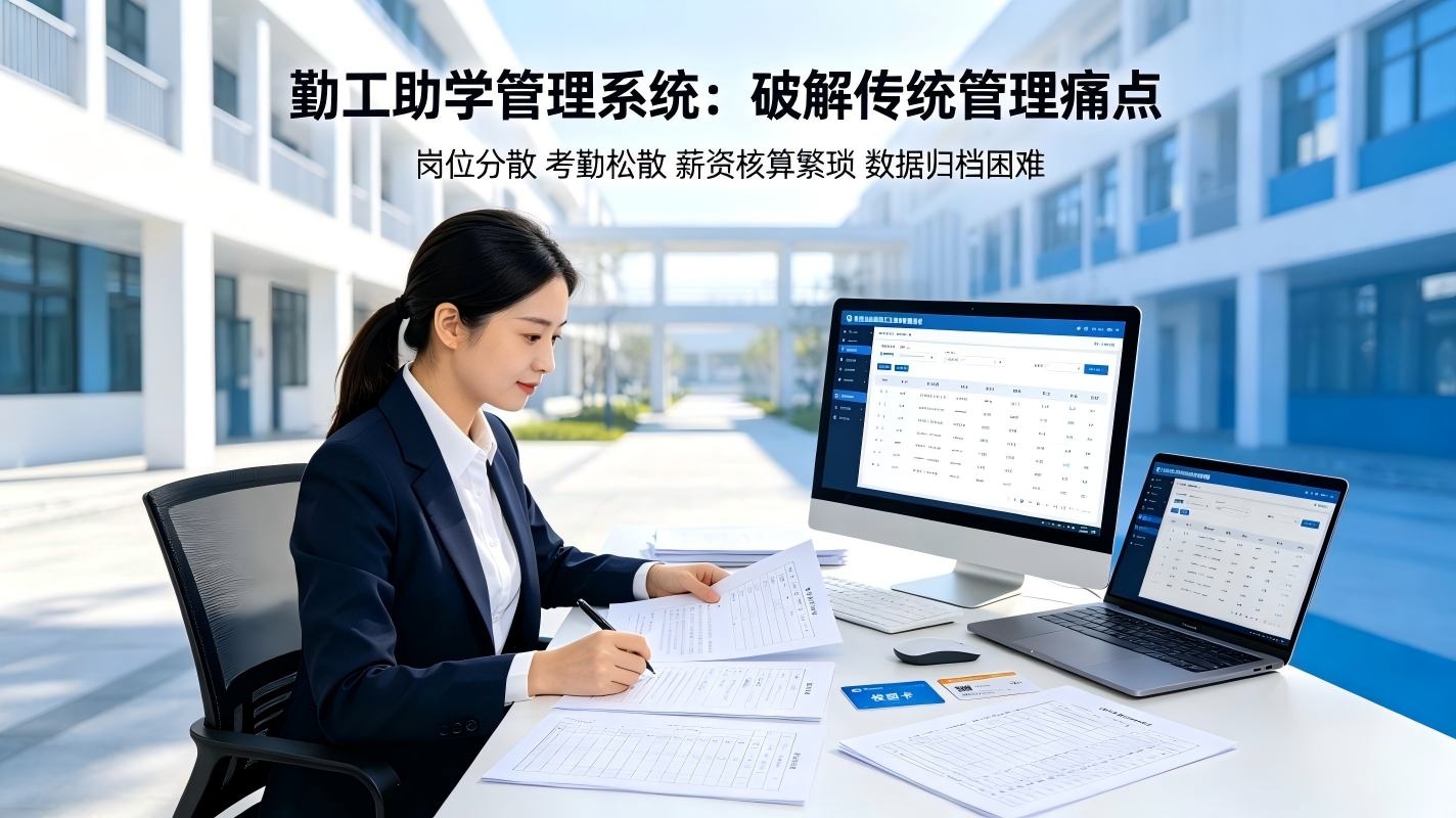 勤工助学管理系统：助学岗位，校园勤工助学数字化运维(图1)