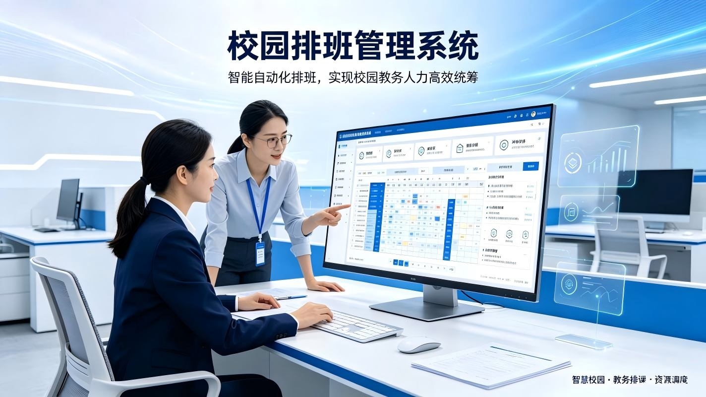 校园排班管理系统:自动化排班,实现校园教务人力高效统筹(图1) 排班管理系统:自动化排班,实现校园教务人力高效统筹(图1)