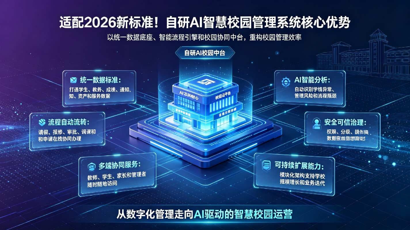 2026智慧校园新标准落地:一体化管理系统成刚需(图3) 2026智慧校园新标准落地:一体化管理系统成刚需(图3)