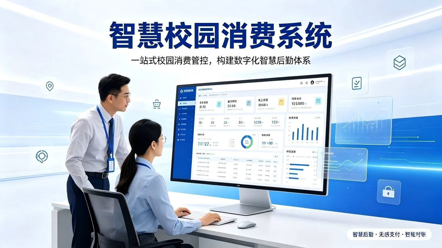 智慧校园消费系统：一站式校园消费管控，构建数字化智慧后勤体系