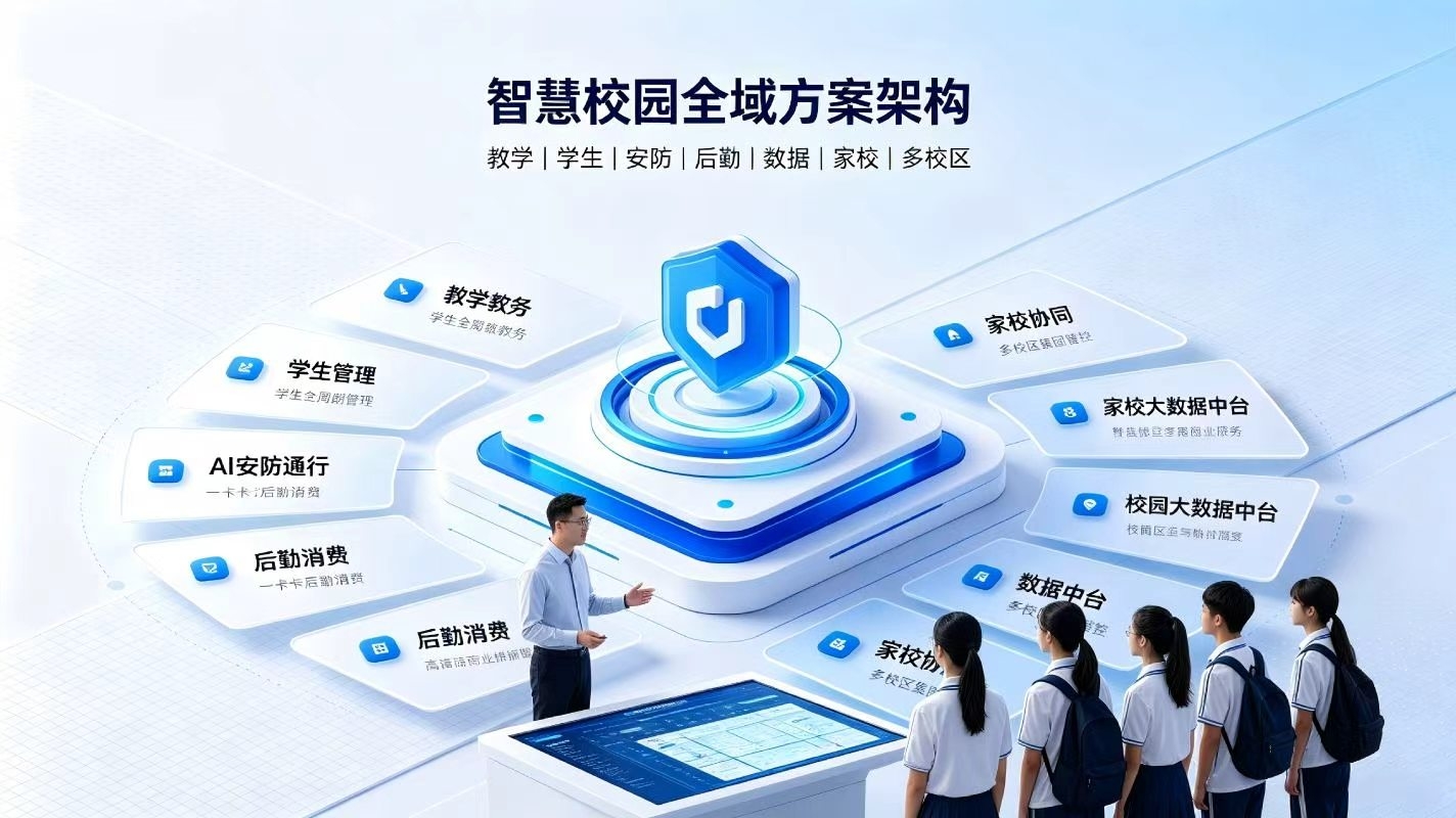 智慧校园解决方案厂家哪家靠谱？2026全域方案服务商优选榜单(图2)