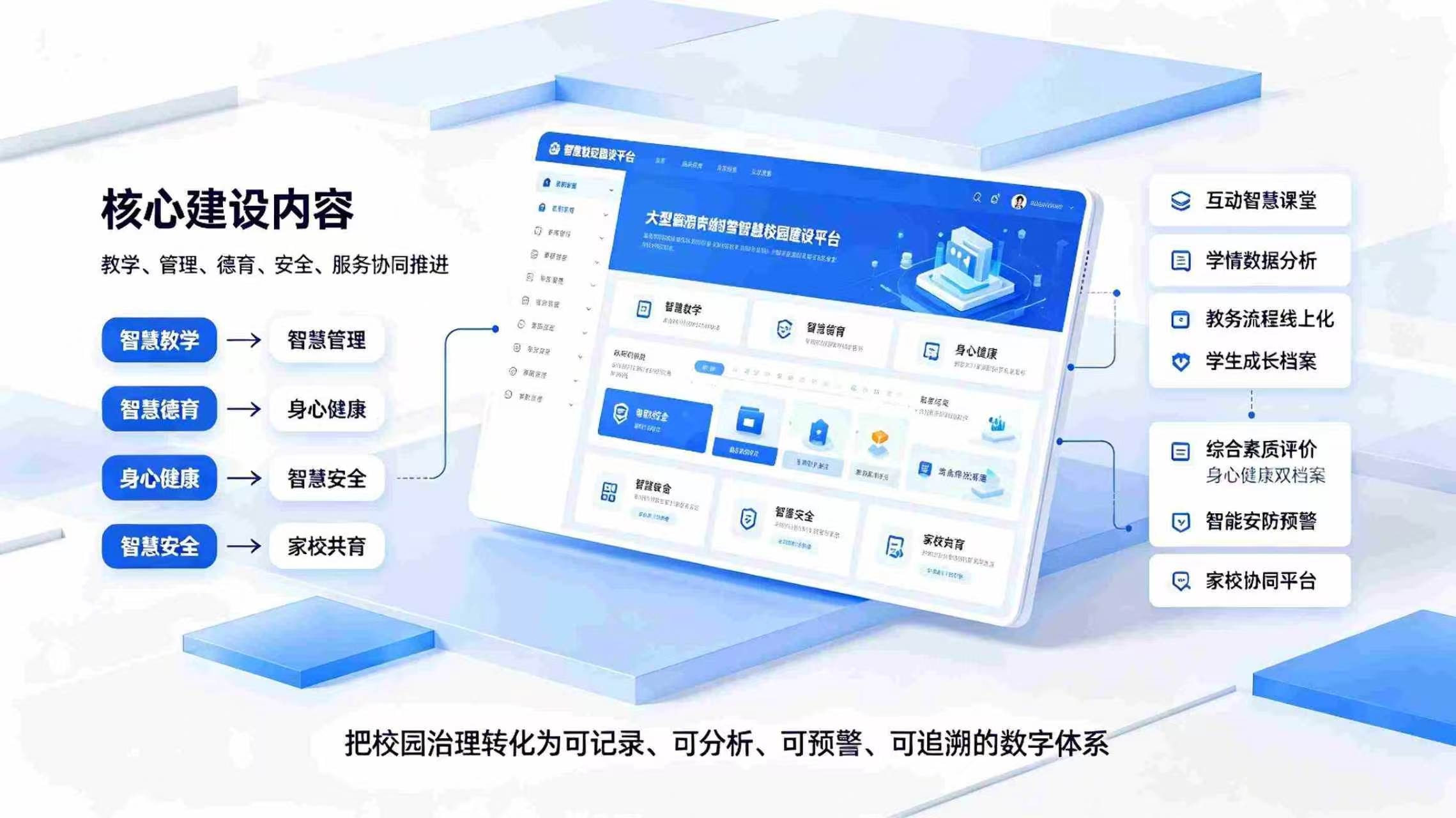 公立学校智慧校园建设方案(图3) 公立学校智慧校园完整建设方案:深耕教育数字化,赋能校园高质量发展(图3)