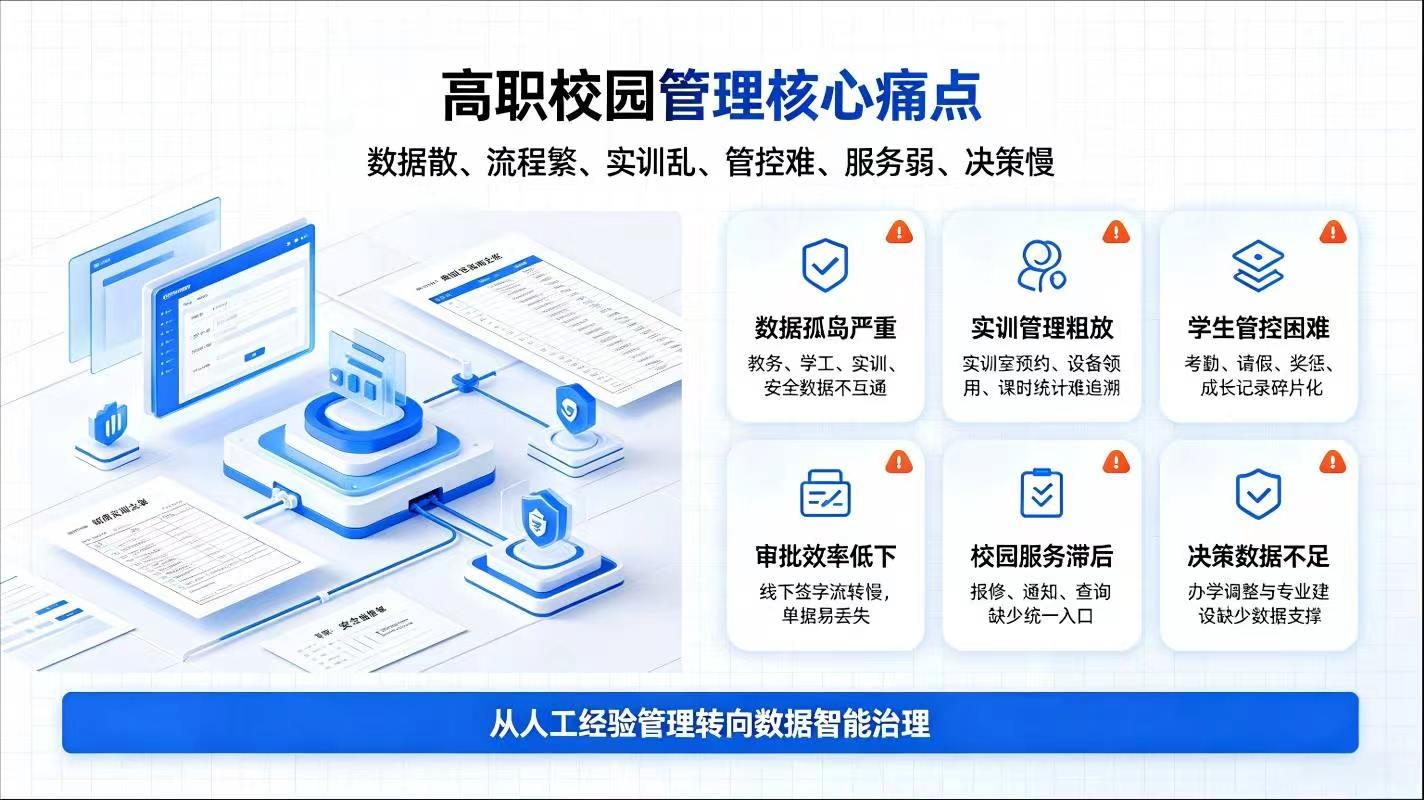 高职智慧校园系统：数字化赋能高职院校办学与教务管理升级(图2)