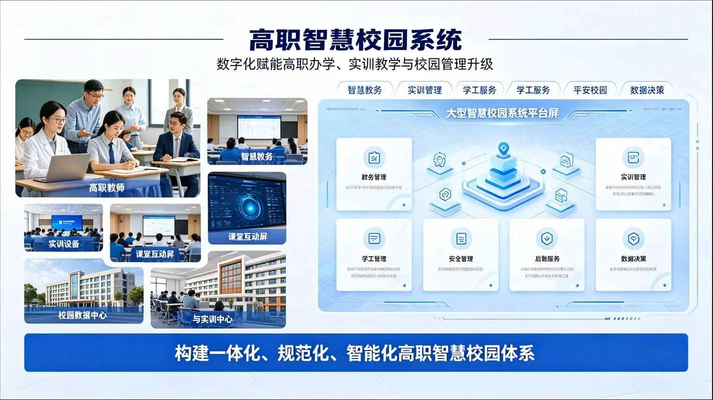 高职智慧校园系统：数字化赋能高职院校办学与教务管理升级(图1)