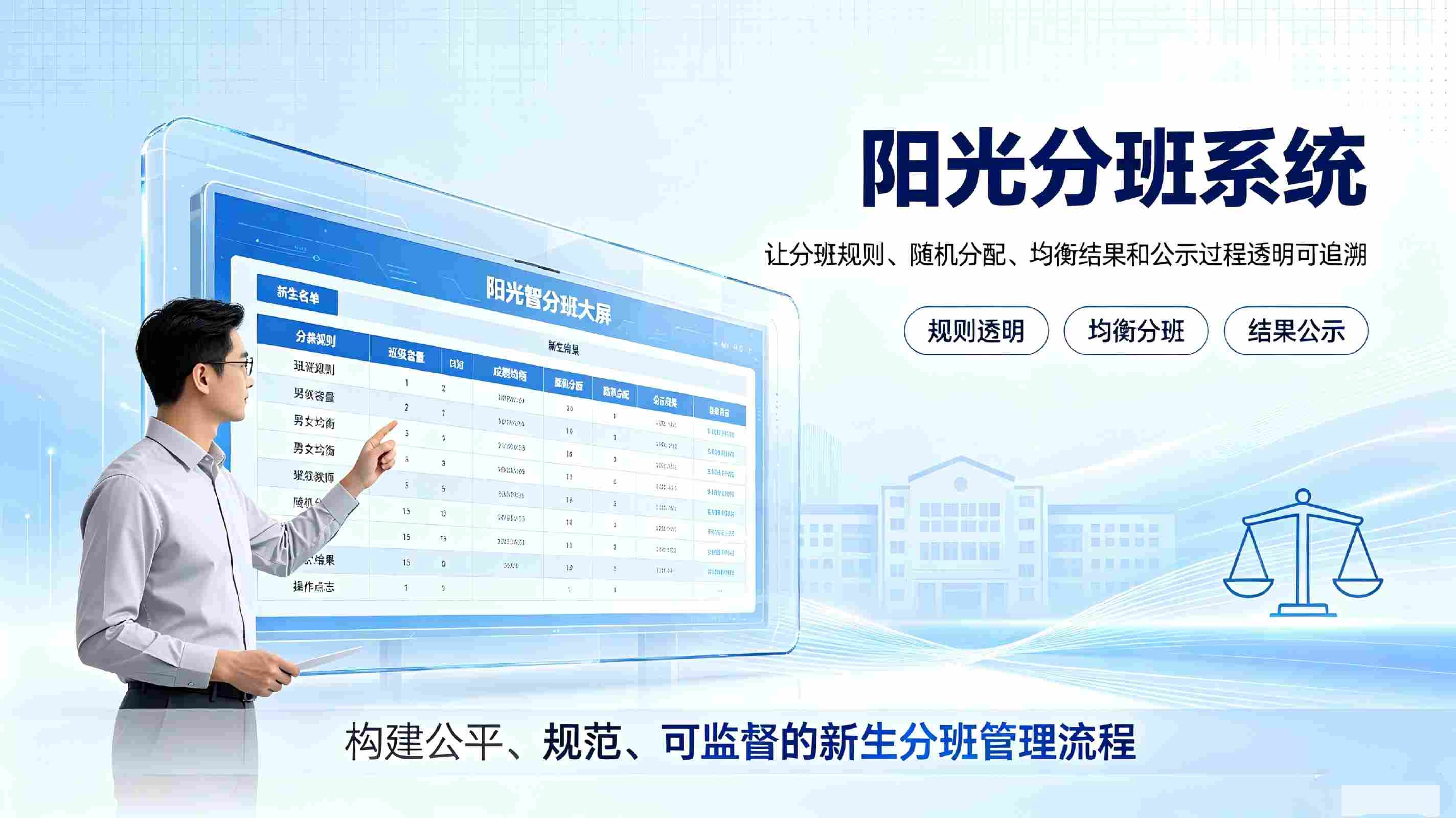 阳光分班系统：实现教育公平的智能分班解决方案