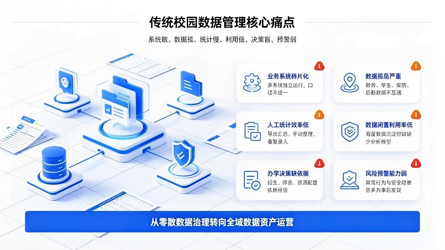 智慧校园大数据平台:校园教育数据治理,教学质量与办学决策数字化(图2) 智慧校园大数据平台:校园教育数据治理,教学质量与办学决策数字化(图2)