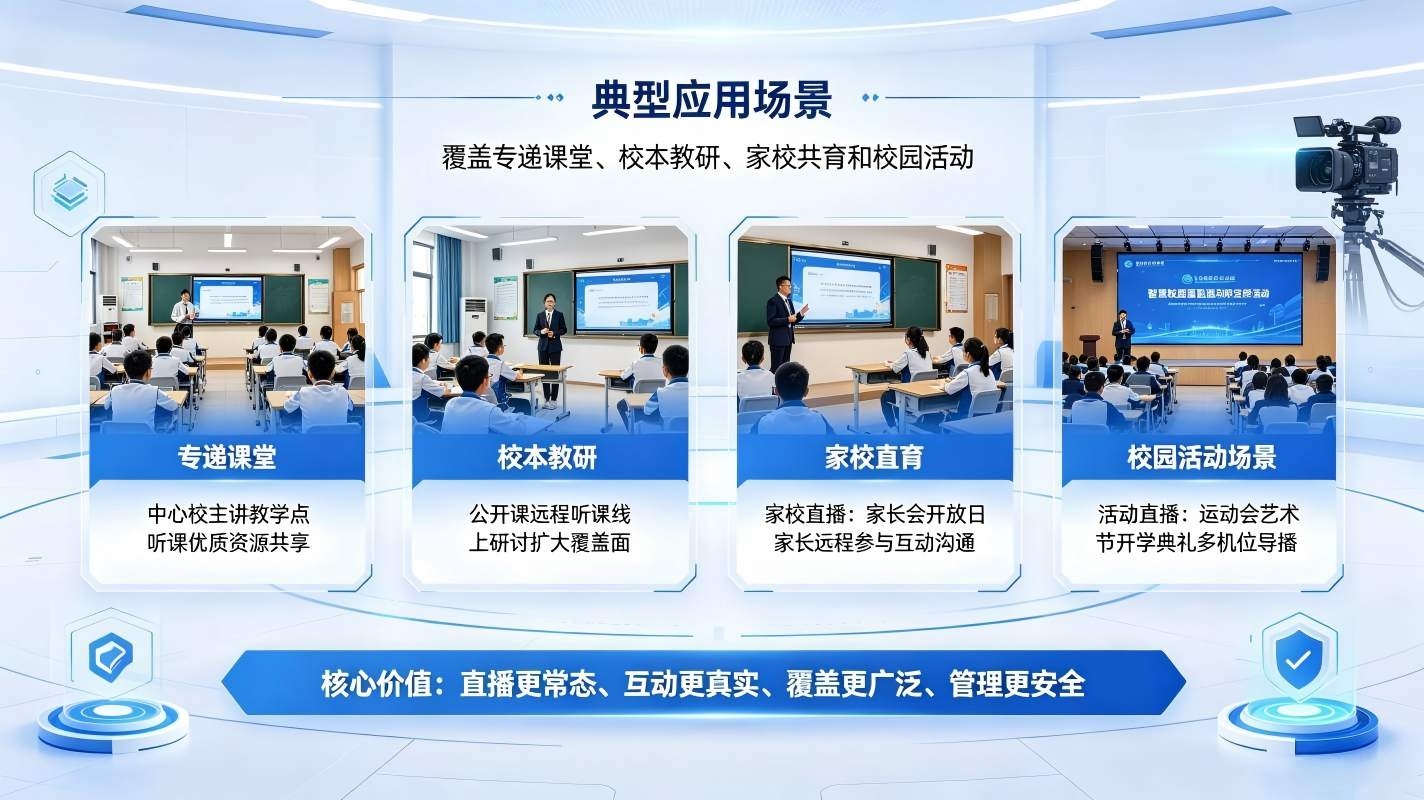智慧校园直播系统：全场景低延时实时互动，构建无边界智慧教学生态(图4)