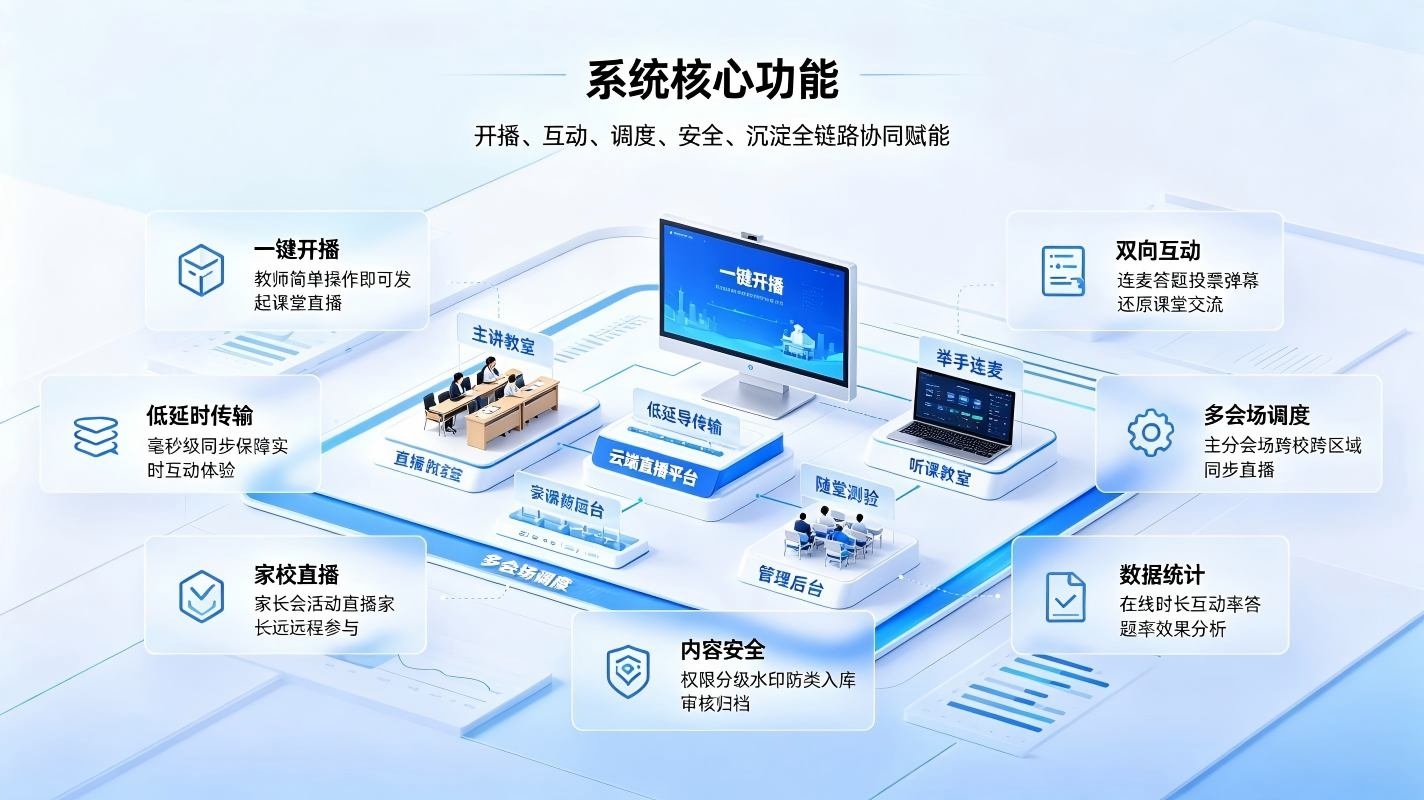 智慧校园直播系统：全场景低延时实时互动，构建无边界智慧教学生态(图3)