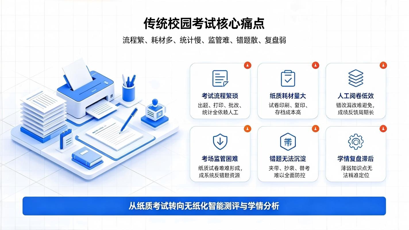 智慧校园考试系统：校园智能监考与教学提质解决方案(图2)